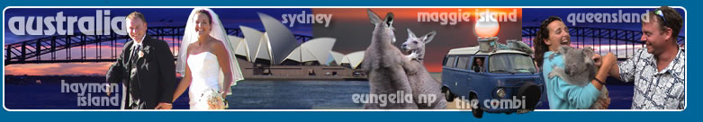 New South Wales, Queensland, Our Wedding, Australian Animals & Combi Pics