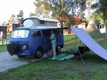 Camped up at Katoomba campsite