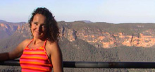 Holly returns to the Blue Mountains
