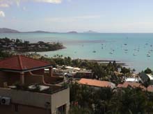 View over Airlie Beach Into The Bay