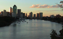 Brisbane Skyline from the Lookout