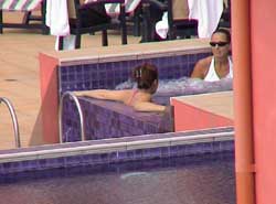 Holly & Deb Relax at Martinique