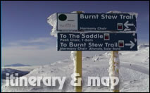 View the journey route and place list