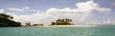 Another deserted island viewed from our boat trip